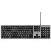 Image de Clavier filaire KB pour Mac   Compatible AZERTY avec Mac   Noir