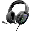 Image de Casque Fil.jack/usb.rgb.mic Deta.noir. - The G-lab