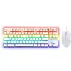 Image de Combo Gaming Clavier mécanique TKL + Souris - THE G-LAB - COMBO MERCURY W - Blanc - Neuf