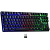 Image de Clavier Gamer - KEYZ CAESIUM TKL WIRELESS - sans fil - azerty - Noir - Neuf
