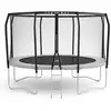 Image de KANGUI Trampoline de jardin rond Ø426cm avec filet de sécurité + échelle - Fabrication européenne - Famili 430 - Neuf