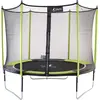 Image de KANGUI Trampoline de jardin 305 cm + filet de sécurité JUMPI Vert/Noir 300