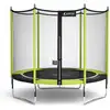 Image de KANGUI Trampoline de jardin 305 cm + filet de sécurité JUMPI Vert/Noir 300 - Neuf
