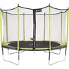 Image de KANGUI Trampoline de jardin 426 cm + filet de sécurité JUMPI Vert/Noir 430