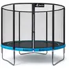 Image de KANGUI Trampoline de jardin rond 305 cm + filet de sécurité - PUNCHI Bleu 300 - Neuf