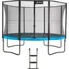 Image de KANGUI Trampoline de jardin 365 cm + filet de sécurité + échelle | PUNCHI Bleu 360