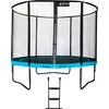 Image de KANGUI Trampoline de jardin rond 305 cm + filet de sécurité + échelle | PUNCHI Bleu 300