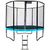 Image de Kangui - Trampoline De Jardin Rond 305 Cm + Filet De Sécurité + Échelle Punchi Bleu 300