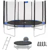 Image de KANGUI Trampoline rond Ø360cm avec filet, échelle, bâche et kit d'ancrage - RALLI 360