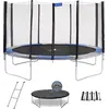 Image de KANGUI Trampoline rond Ø430cm avec filet, échelle, bâche et kit d'ancrage - RALLI 430