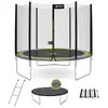 Image de KANGUI Trampoline rond Ø300cm avec filet, échelle, bâche et kit d'ancrage - RALLI 300 - Neuf