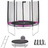 Image de KANGUI Trampoline rond Ø250cm avec filet, échelle, bâche et kit d'ancrage - RALLI 250