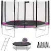 Image de KANGUI Trampoline rond Ø430cm avec filet, échelle, bâche et kit d'ancrage - RALLI 430