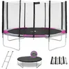 Image de Kangui - Trampoline Rond Ø430cm Avec Filet, Échelle, Bâche Et Kit D'Ancrage - Ralli 430