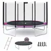 Image de Trampoline rond Ø 430cm avec filet, échelle, bâche et kit ancrage - RALLI 430 - Neuf
