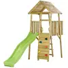 Image de KANGUI Tour de jeux en bois WIKI - Toboggan, mur d'escalade, cabane, échelle - Neuf