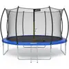 Image de Trampoline rond Ø 430cm avec filet de sécurité et échelle - FPR 430 - Neuf