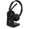 Image de Micro Casque Sans Fil Urban Factory Movee Max Bluetooth Avec Réduction Active Du Bruit Noir
