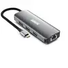Image de Urban Factory MHC55UF station d'accueil Avec fil USB 3.2 Gen 1 (3.1 Gen 1) Type-C Gris - Neuf