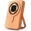 Image de Powerbank sans fil MagSafe Magnee 10000mAh 2 ports USB A+C 15W Qi Fonction stand Orange Urban Factory
