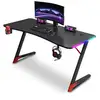 Image de Bureau gaming URBAN FACTORY Ergo LED WED75UF 120x60 cm Z-frame RGB Noir - Neuf