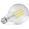Image de Vision-el - Ampoule Led E27 Globe 8w Cob Filament G95 Golden Miidex Lighting® Blanc-chaud-2700k - Non-dimmable