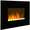 Image de Chemin’Arte Cheminée Électrique LEDs Effet Flammes Murale Black Fire - Conçue en France - Garantie 2 Ans en occasion ou reconditionné