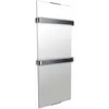 Image de Chemin'arte   Sèche-serviette Électrique 900w Miroir En Verre Trempé   2 Modes De Chauffage   Ip24 Pour Salle De Bain   112