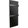 Image de Radiateur seche serviette décoratif design Noir 1200W