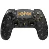 Image de Freaks and Geeks Manette Noire Sans Fil pour PS4 Avec Prise Jack pour casque et boutons lumineux   Harry Potter - Neuf