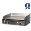Image de Plancha Gaz Tout Inox Baila 2 Feux - Plancha Tonio