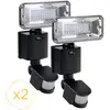 Image de Projecteur solaire LED EZIlight® Solar pro 1 - Pack de 2 lampes