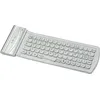 Image de Regoinnov Silicone Clavier Bluetooth en argent Support AZERTY