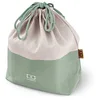 Image de monbento - Lunch Bag MB Pochette L Natural - Sac à Lunch Box Polyester - Idéal pour Contenir Bento Box MB Square, MB Original ou MB Tresor avec Bouteille MB Positive - Vert en occasion ou reconditionné