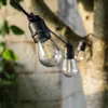 Image de Guirlande Solaire Rio Grande 10 Ampoules À Filament Led Vintage, 3 Modes 200, 100, 50 Lumens