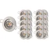 Image de Lot De 20 Spot Encastrable Fixe Led Blanc Avec Ampoule Gu10 7w 38° Blanc Chaud