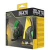 Image de Steelplay HP45 Casque filaire Bandeau Gaming Noir, Vert