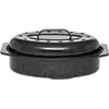 Image de Cocotte ovale en acier carbon 33x20cm - Warmcook - 6106 - roaster graniteware
