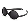 Image de Lunettes de soleil pour enfants Ki ET LA Diabola 2.0, unies, pour les bébés de 0 à 12 mois, couleur noire