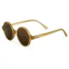 Image de Les lunettes de soleil Ki ET LA Woam! Tiny - 0 à 2 ans - Marron | par Ki ET LA