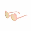 Image de Lunettes de soleil pour bébé avec oursons Tiny - 0-1 an - Pêche | par Ki ET LA