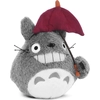 Image de Mon voisin Totoro Peluche Totoro avec parapluie rouge