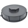 Image de Cpp - Couvercle 15cm Pour Cuve 1000l Avec Ouverture Centrale , Couleur Noire