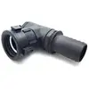 Image de Multitanks - Raccord Femelle S60x6 Écrou Tournant Avec Coude 90°et Sortie Male Cannelé 50mm