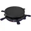 Image de Raclette LITTLE BALANCE 800 W 6 personnes plaque grill amovible 30 cm revêtement non-stick Bleu nuit - Neuf
