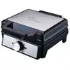 Image de Little Balance Power Gaufres 8816 Gaufrier 1600 W 2 Gaufres Liégeoises Inox Noir Plaques microsilicone antiadhésives - Neuf