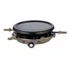 Image de Appareil à raclette Little Balance Meuuuh 8951 6 personnes 1200W crêpière Taupe - Neuf