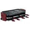 Image de Raclette multifonction LITTLE BALANCE 1600 W 8 personnes plateau 6 zones rouge - Neuf