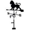 Image de Girouette Lion Grand Modèle + Support Universel