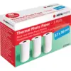 Image de Pack 3 rouleaux papier thermique Blanc Agfa Photo - Neuf